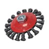 Faithfull WBTC100MC Conical Wire Brush 100 x M10 x 1.5/0.50mm