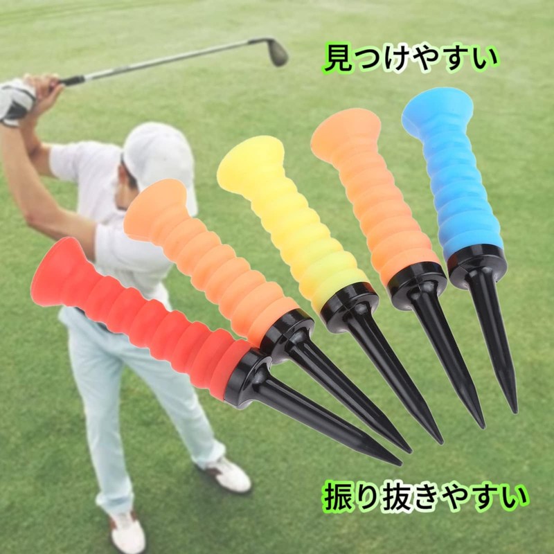 Golf Tee, Long Tee, Total Length 3.2 inches (82 mm),