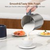 SIMPLETASTE Milk Frother, 4 in 1 Electric Milk Steamer, 16.91oz/500ml