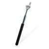 Black Telescopic Teacher Pointer (21.6 Inch),Metal Retractable Handheld Presenter Stick
