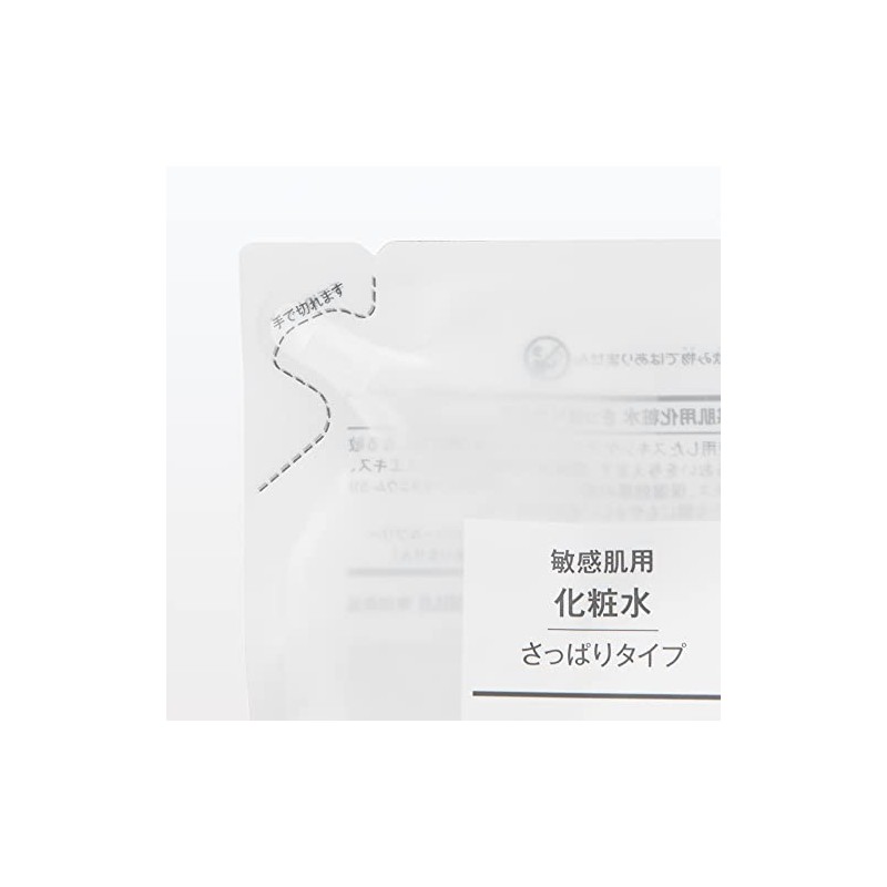 Muji 12046691 Lotion for Sensitive Skin, Refreshing Refill, 6.8 fl