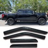 Side Car Window Visor Rain Guard Vent Deflectors Compatible with