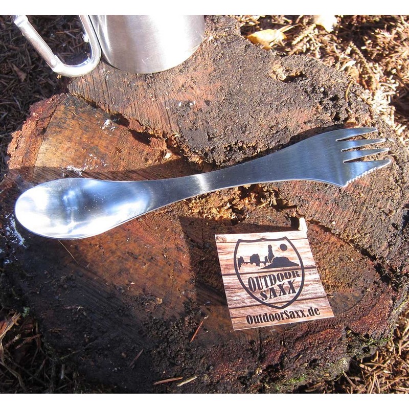 OUTDOOR SAXX® - 3 in 1 Camping Cutlery | Fork