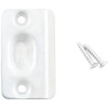 Stone Harbor Hardware Ball Catch Strike Plate, 2-1/4" x 1-3/8",