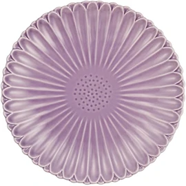 Hasami Ware 323090542 Plate, M, Approx. 6.7 inches (17 cm), Marigold, Purple, Made in Japan
