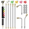 Sealegend 8FT Gutter Cleaning Tools Pressure Washer Extension Wand Upgrade