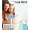 Livelab Tissue Box Cover and Holder - Square Plastic Decorative