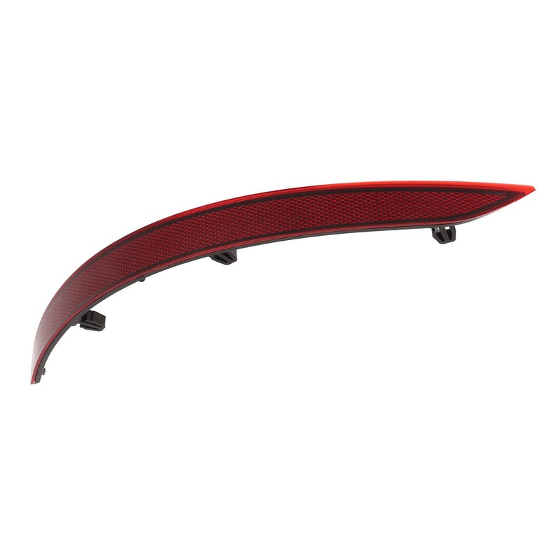 Rear Bumper Reflector Clear Visibility Rounded Edges Shockproof Replacement for