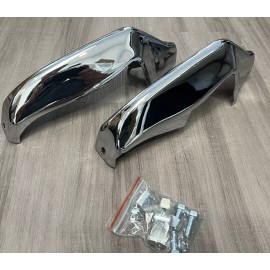 KK 1963 Chevy Full Size impala Chrome Rear Bumper Guards