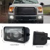 CHUSYYRAY Rectangular LED Fog Lights Assembly Kit For Ford F150