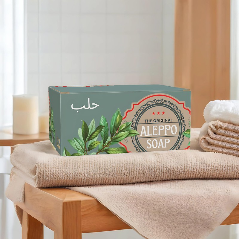 Aleppo Soap Bar,%20 Laurel Oil%80 Virgin Olive Oil, Natural Handmade,