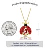 superchic Ladybug Necklace Red and Black Beetle Pendant Cute with