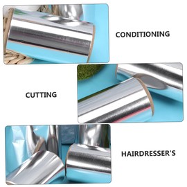 minkissy Roll Aluminum Foil Hair for Coloring Perm Styling Non-slip Texture for Easy Application