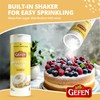 Gefen Confectioners Sugar Shaker, 8.8oz (2 Pack) | Powdered Sugar