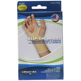 Scott Specialties Wrist Support Slip-on Sport Aid, Large, 0.10 Pound