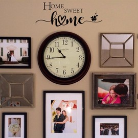 Fencosyn Home Sweet Home Family Quotes Vinyl Wall Decal Sticker Home Decor