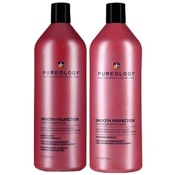 Pureology 1L Smooth Perfection Shampoo and Conditioner Bundle