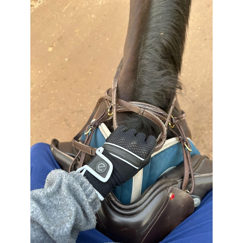 eGlove - eQUEST GripPro X-LITE Horse Riding Gloves - Lightweight,