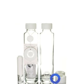 Relief Natural Carbonation System with Probiotic-Enhancing Relief Cap and 12 Strain Lactobacillus Starter (Alabaster, 375ml (12oz) - 2 Bottles)