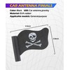 SCUARI Car Antenna Topper,Antenna Topper,Car Accessories Antenna Flags for Cars,Pirate