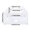 Aifeier ET Drawer Guides Plastic Drawer Track Rail Guide Brackets