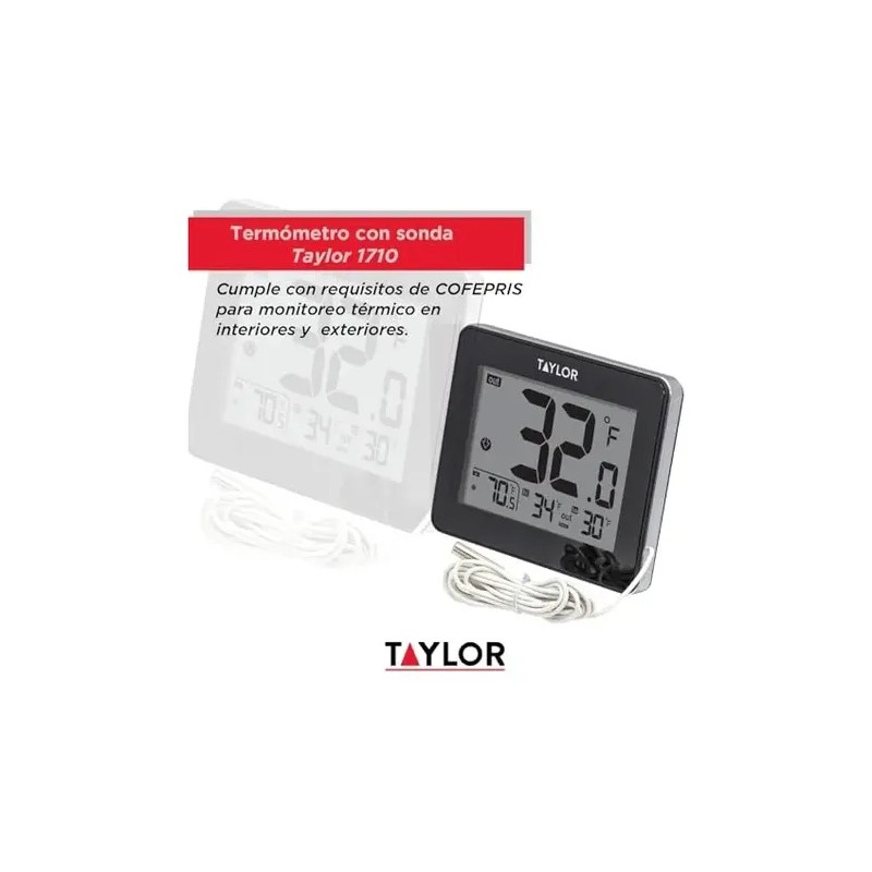 Termómetro Digital Con Calibración Ante Ema