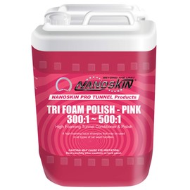 Nanoskin Tri-Foam Polish, Pink – 5 Gallons, 300:1~500:1 Dilution, High-Foaming Conditioner & Polish for Car Wash Tunnels, Automatic Wash Systems, and Foam Cannons