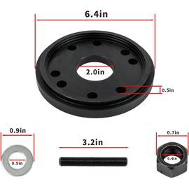 Holdia Front+Rear Crankshaft Seal Remover & Installer with Wear Sleeve Installer Tool Set ST-224C 3824078 5395259 Compatible with Cummins 3.9L 5.9L 6.7L 1989-2016 Replace 1338 3824498 5046