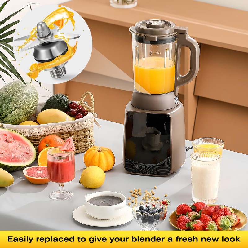 Blender Replacement Wet Blade Kit (4-Piece) - Compatible with Vitamix