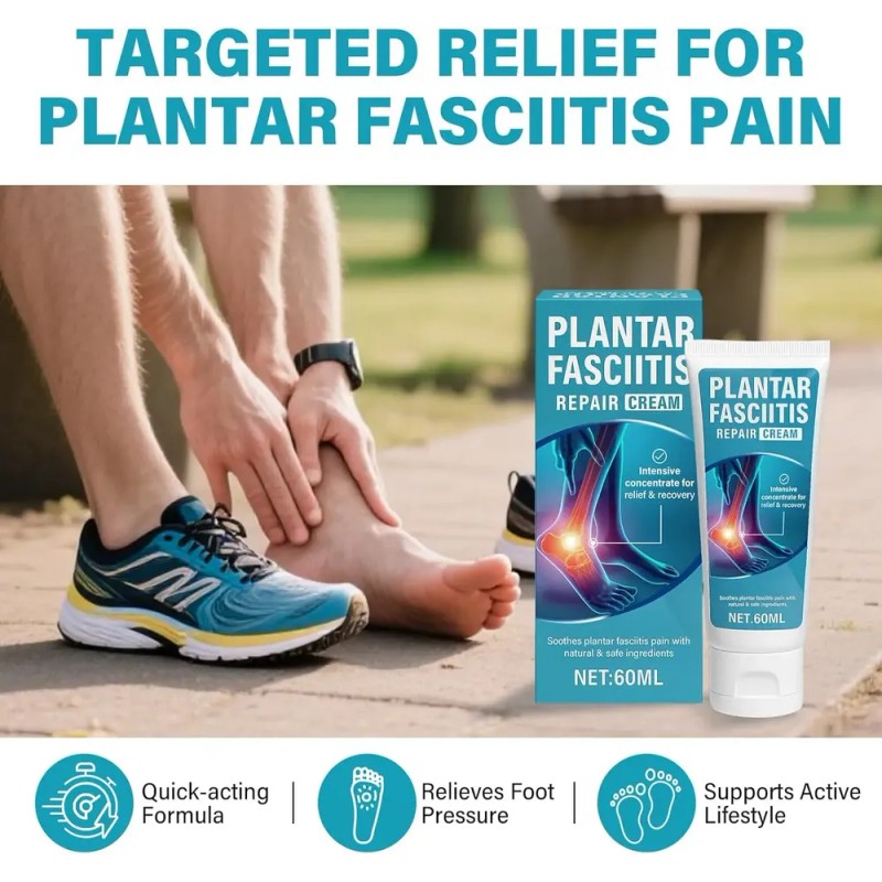Z Nuevo Crema Para Fascitis Plantar, Fórmula Suave Y Y