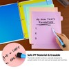 HABGP 16Pcs/2 Set 3 Ring Binder Dividers with Tabs, 8