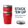 YETI Rambler 16 oz Stackable Tumbler, Vacuum Insulated, Stainless Steel