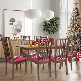 SearchI Velvet Dining Room Chair Covers Set of 4, Stretch Parsons Chair Slipcovers Spandex Removable Washable Kitchen Chair Covers Protector for Dining Room, Hotel, Ceremony(Velvet Camel)