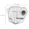 GEARZAAR Auto Transmission Filter Oil Pan Gasket Kit For Nissan