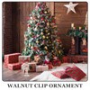 Ciieeo 3pcs Wooden Nutcracker Ornaments 6 Inch Christmas Nutcracker Doll