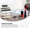 FOMIYES Transparent Acrylic Pen Holder for Desk, 2Pcs Eyeliner Eyebrow