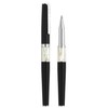 Xezo Speed Master Fine Rollerball Pen, Matte Black with White