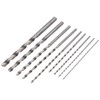 9Pcs Twist Drill Bit Extra Long High Speed Steel Drilling