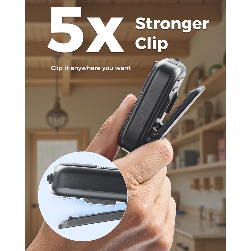 SUPERONE 2025 Upgrade Wearable Bluetooth Speaker with Voice Assistant &