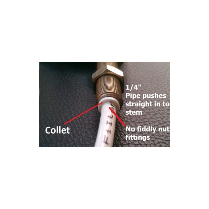 Drinking Water Filter Tap, Chrome Bobble Foot, Fits all Water