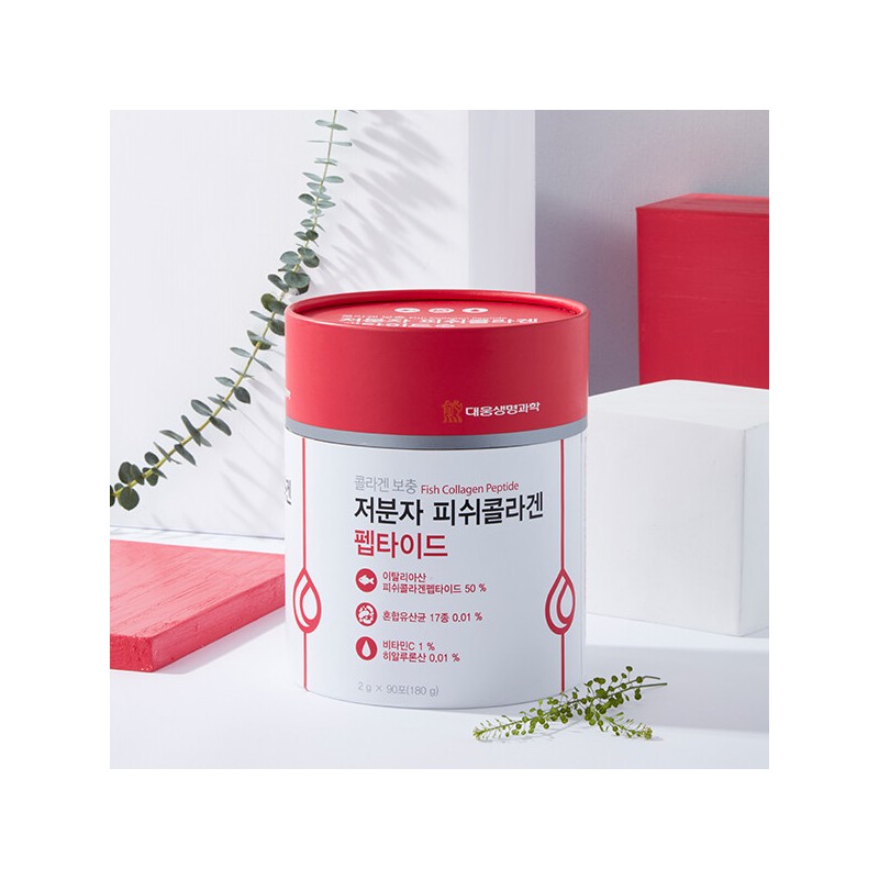 Daewoong BioScience (현대Hmall)대웅생명과학 저분자 피쉬콜라겐 펩타이드 1통 (90포) (Hyundai Hmall)