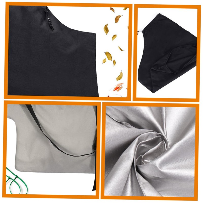 Levemolo Leaf Blower Bags 2 Pack Large Capacity Waterproof Oxford