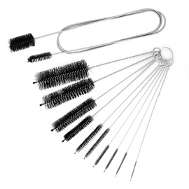 Straw Brush, Drain Brush, Aquarium Hose Brush, Cleaning Brush, Drain Sink, Cleaning Brush Set for Pipes, Bottles, Bathtub Drain, Aquarium Hoses, Washing Machines, 11 Pack