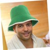 FOMIYES Thick Wool Sauna Cap Absorbent and Heat Insulating Hair