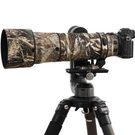 ROLANPRO Waterproof Lens Cover Camouflage Coating for Nikon Z 180-600mm F/5.6-6.3 VR Rain Cover Lens Cover Clothing #9 Grass Waterproof