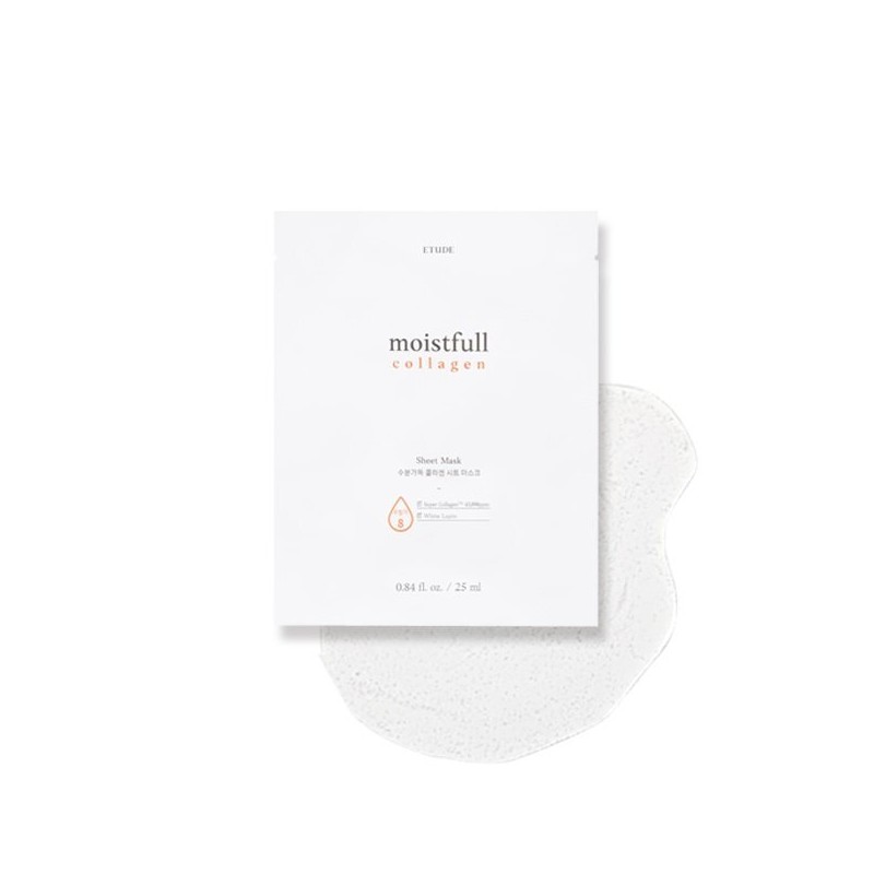 5+5 Moisture-filled collagen sheet mask, 10 sheet mask pack, mask