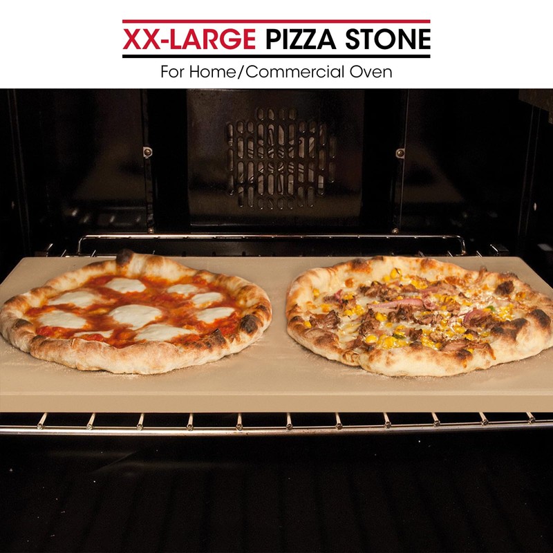 Unicook XX-Large Pizza Stone 26" x 17.5" x 0.6" for
