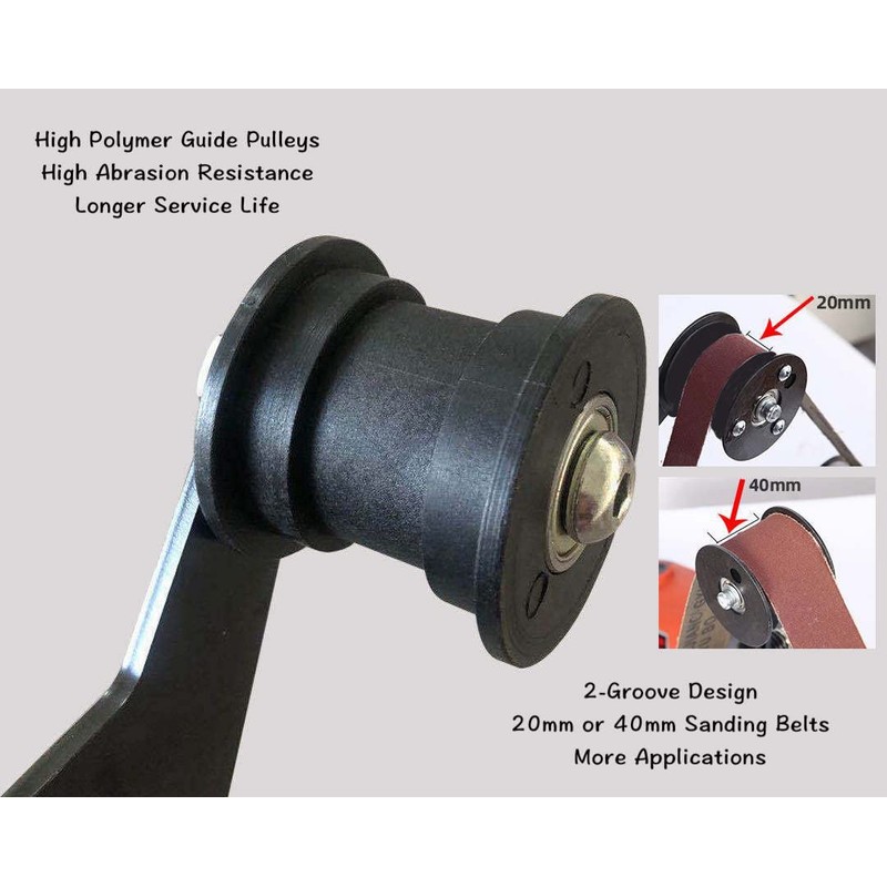 Belt Sander Adapter 5/8-11 UNC for Angle Grinder Attachment Pipe