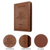 2 Pcs Passport Holder Travel Cover,Tersely Leather Blocking Passport Travelling