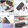 Perinsto Cute Dog Cat Paws Pencil Case Big Capacity Multi